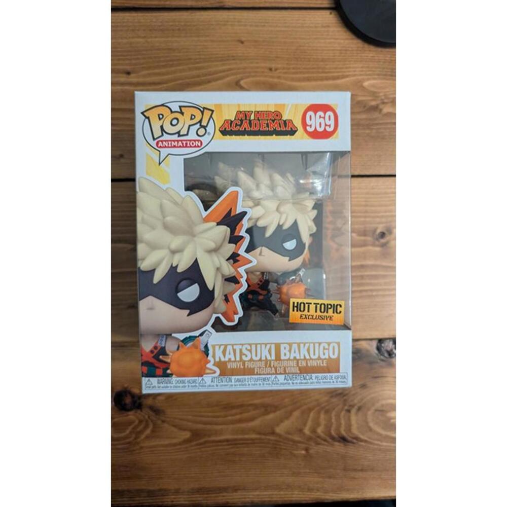Bakugo My Hero Academia Hot Topic Exclusive Funko Pop # 969